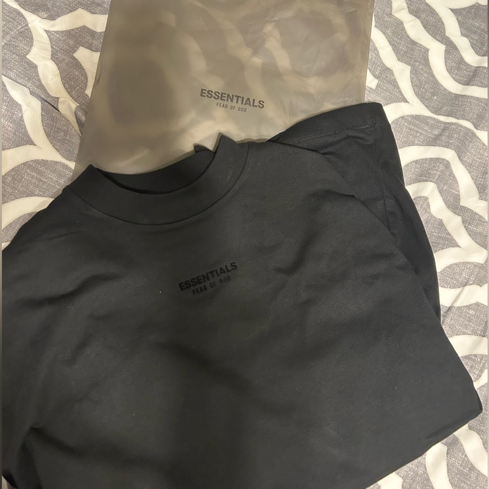Essentials Black shirt XS mens
